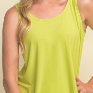 Azalea Back Button Tank Top